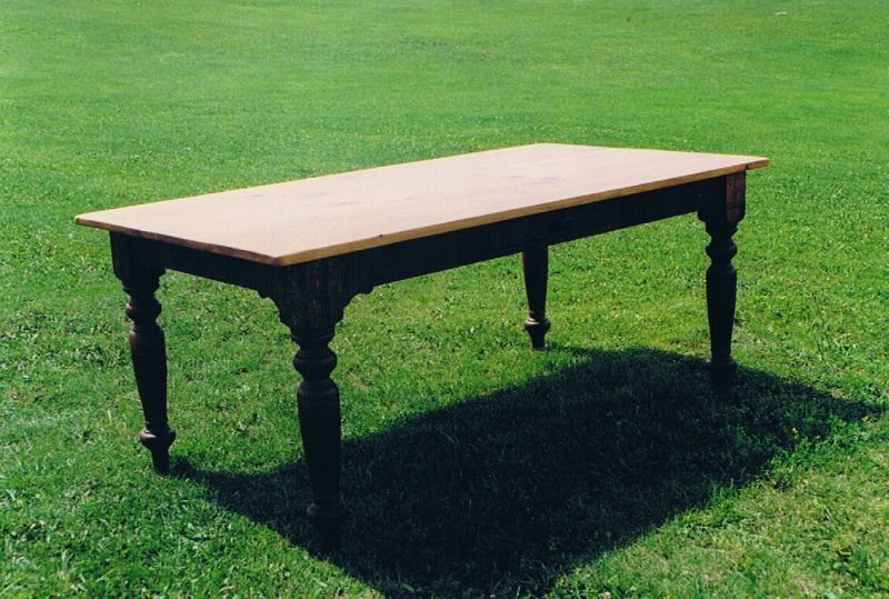Custom built solid wood coffe table.